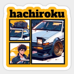 Hachiroku Sticker